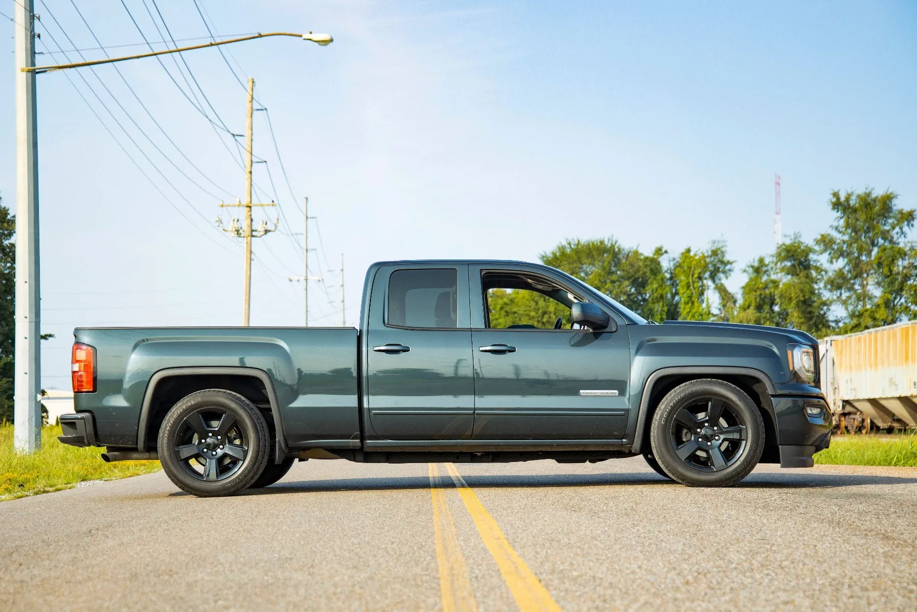 2 Inch Lowering Kit | 4 Inch Rear Lowering | Alum/Stamped Knuckle | Chevrolet Silverado/GMC Sierra 1500 | 2014-2018