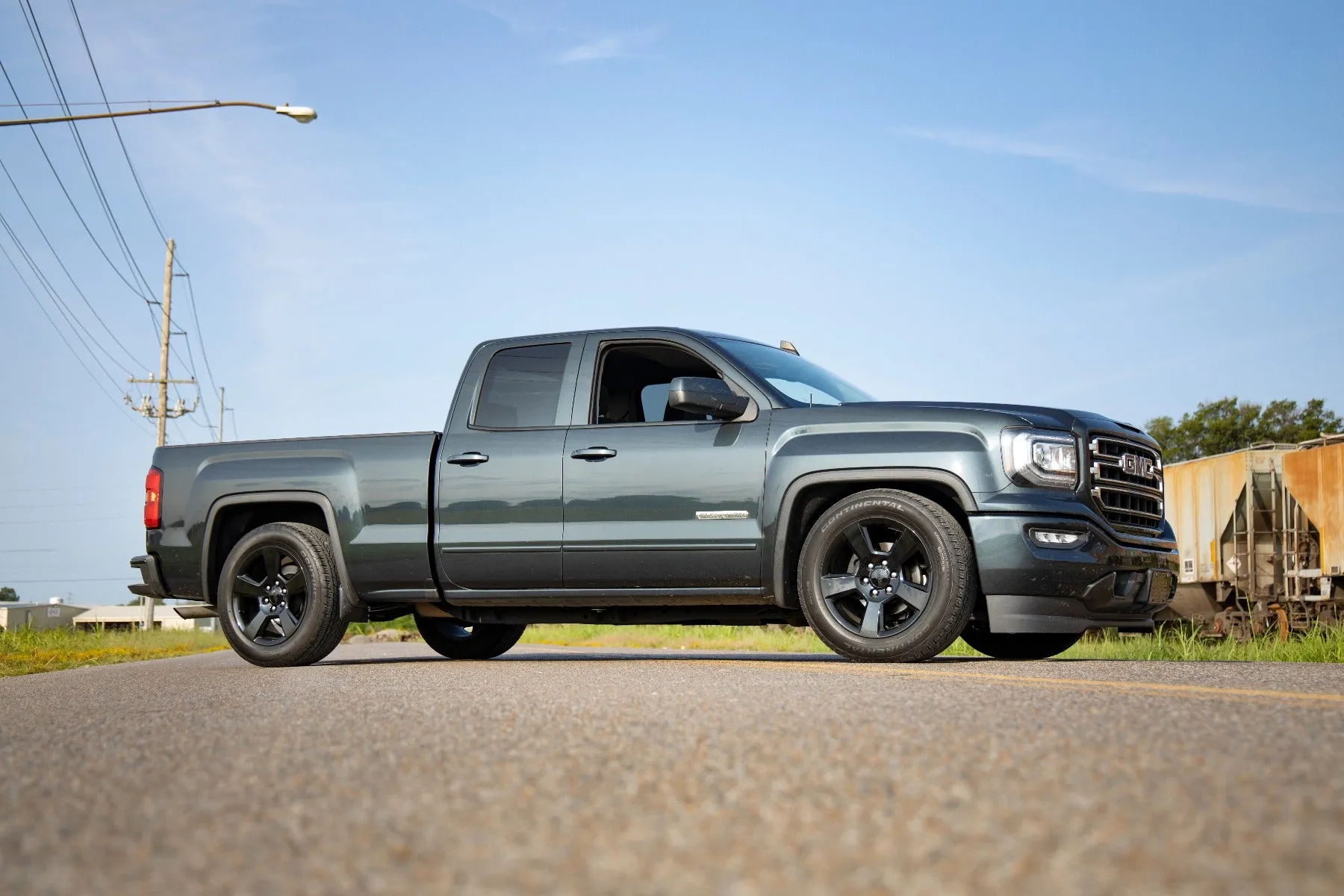 2 Inch Lowering Kit | 4 Inch Rear Lowering | Alum/Stamped Knuckle | Chevrolet Silverado/GMC Sierra 1500 | 2014-2018