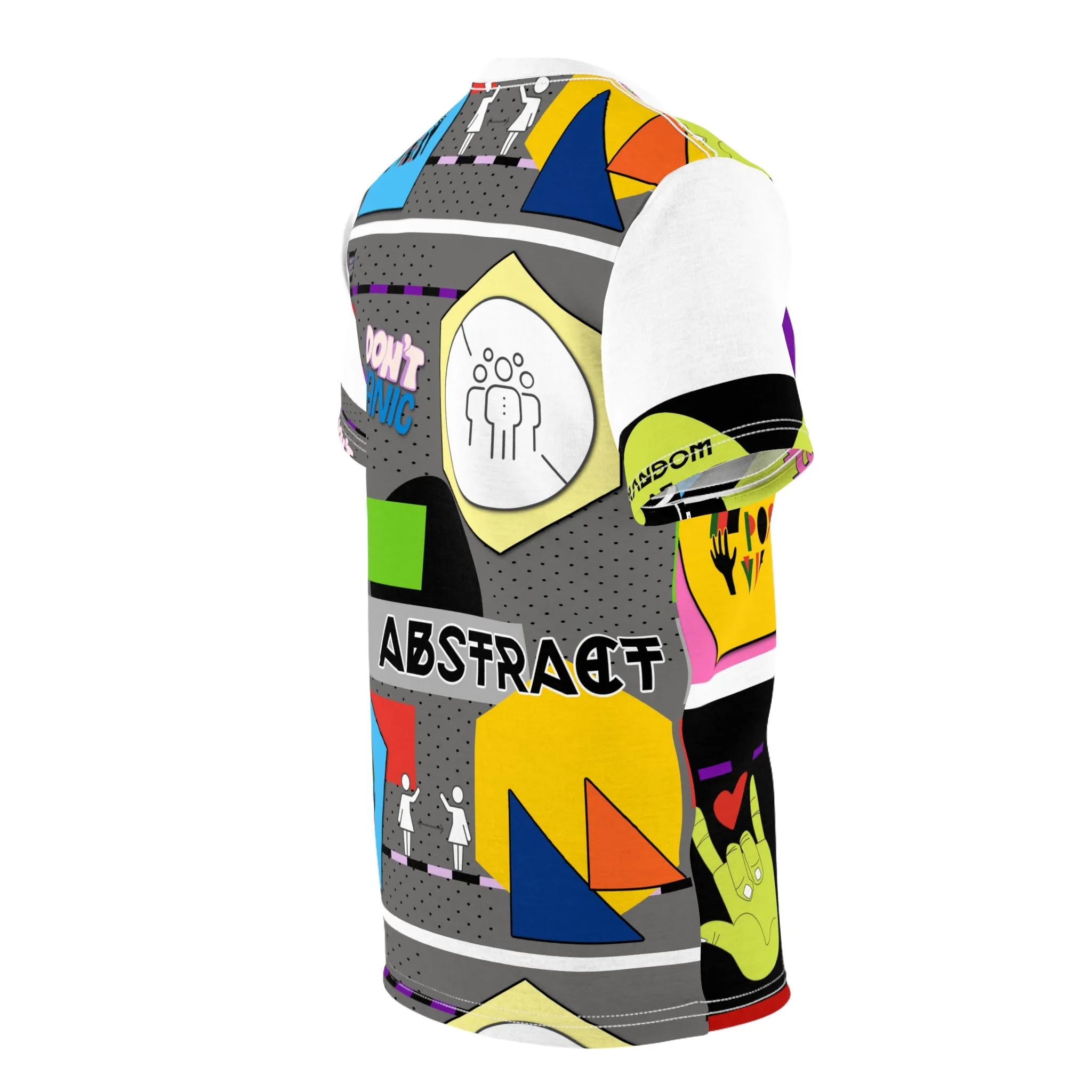 ABSTRACT AOP Cut & Sew Tee