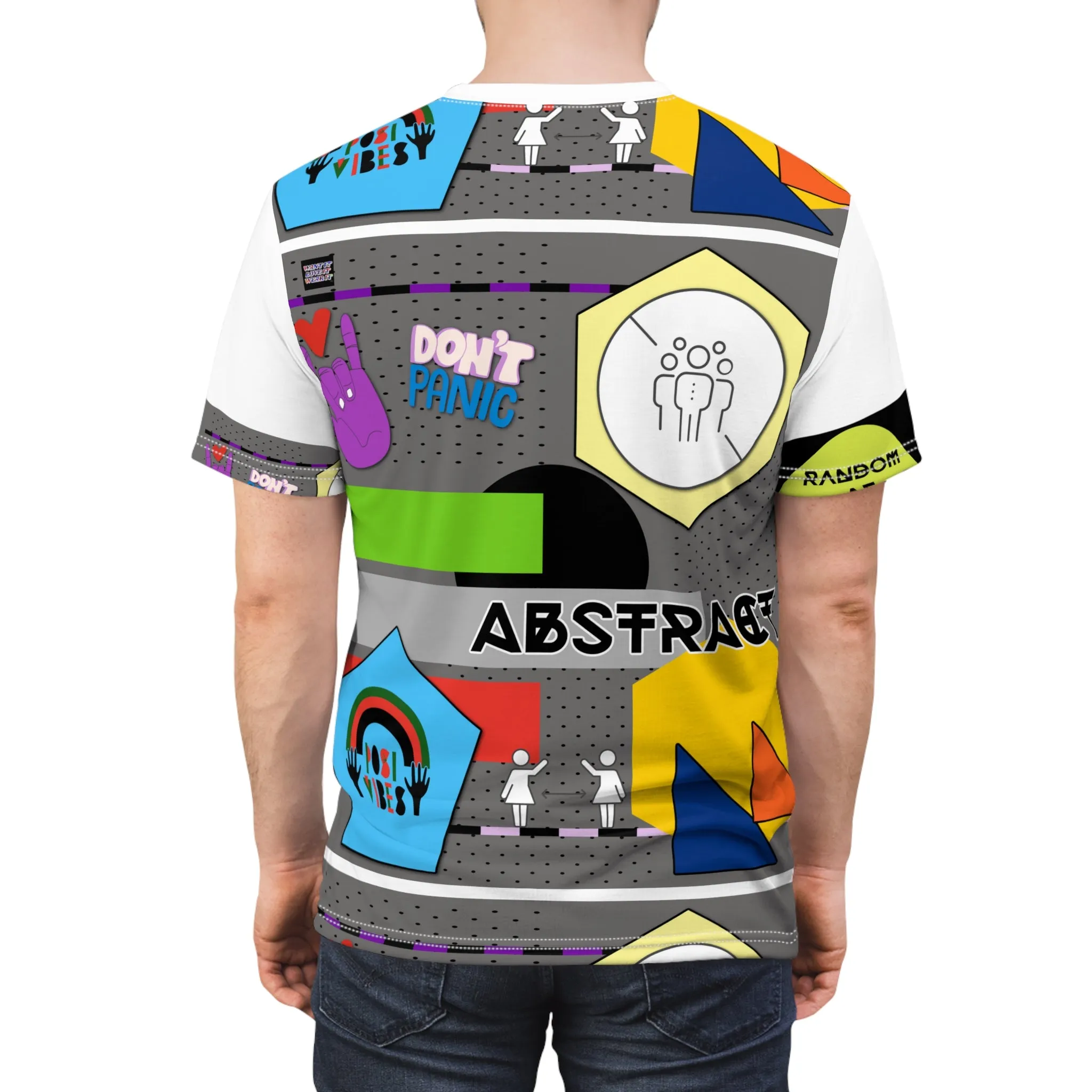 ABSTRACT AOP Cut & Sew Tee