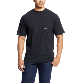 Ariat Men's Black Rebar Cotton Strong T-Shirt