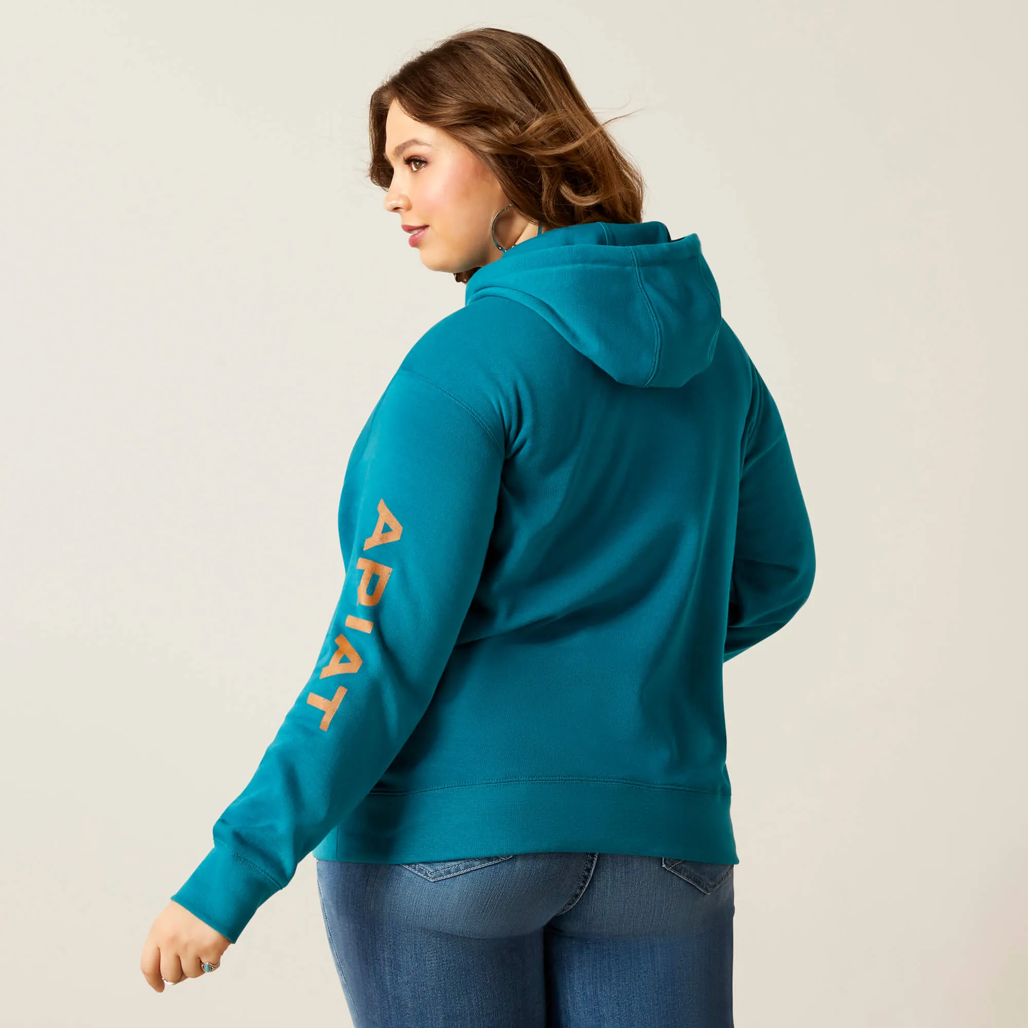 Ariat Women's Deep Lagoon Logo Hoodie