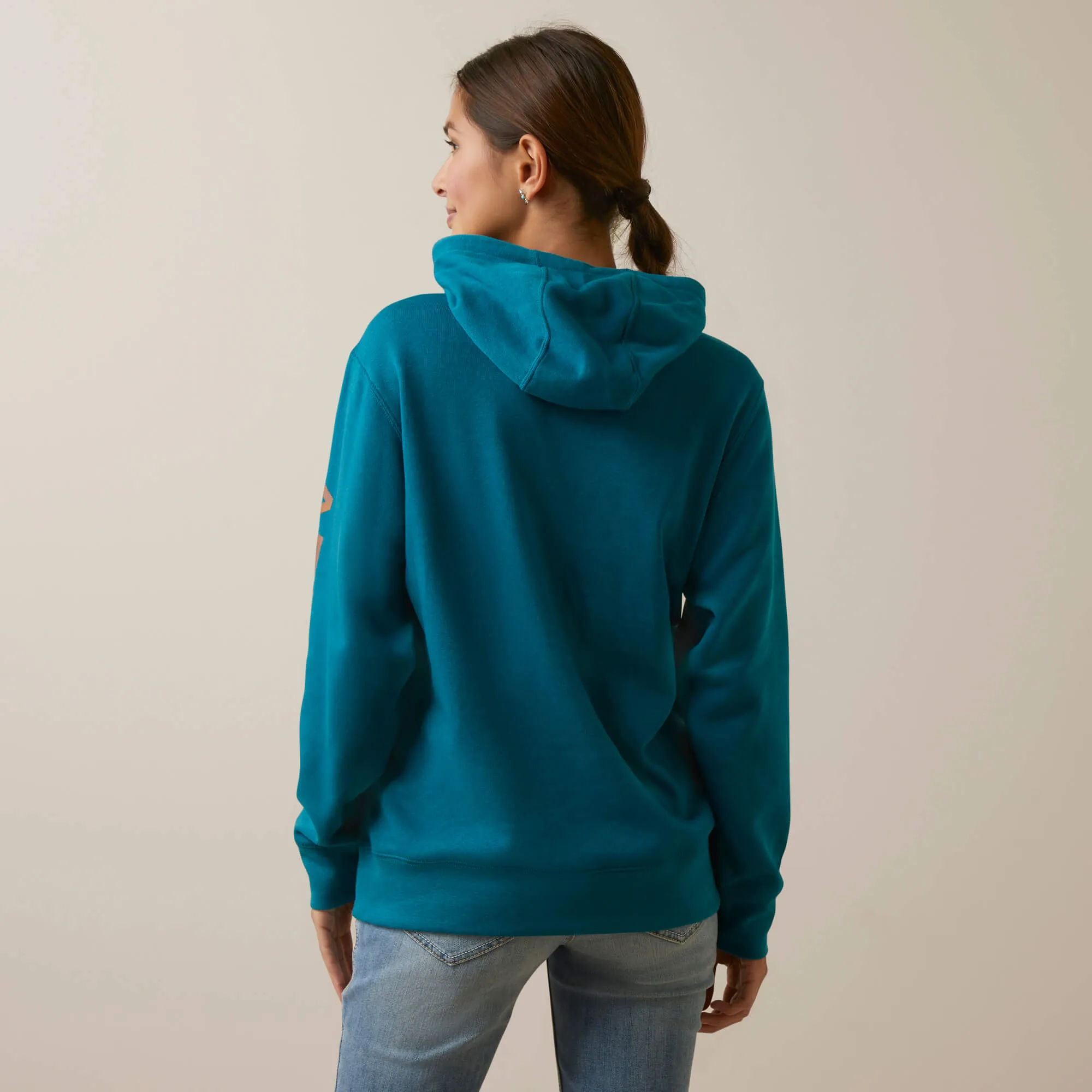 Ariat Women's Deep Lagoon Logo Hoodie