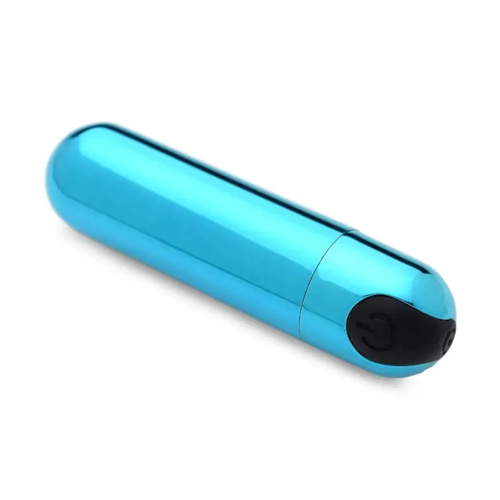 BANG! 10x Rechargeable Vibrating Metallic Bullet