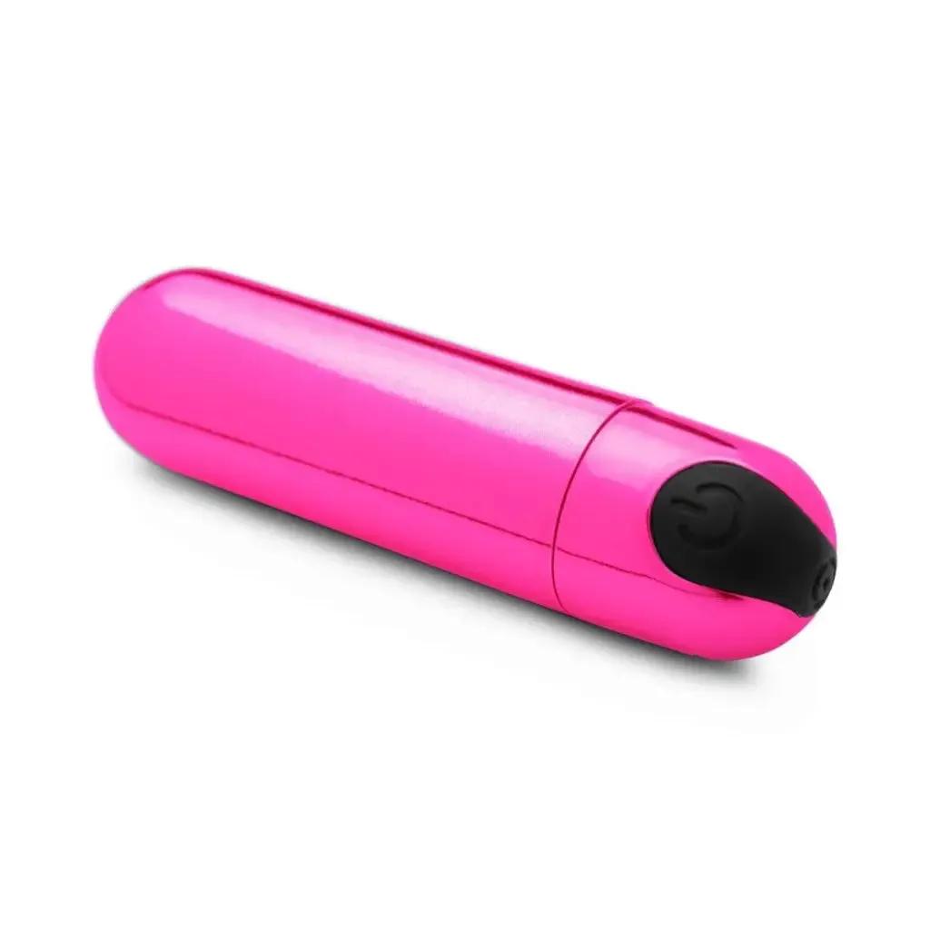 BANG! 10x Rechargeable Vibrating Metallic Bullet
