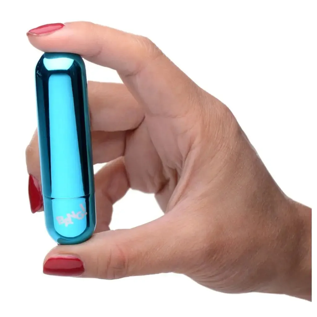 BANG! 10x Rechargeable Vibrating Metallic Bullet