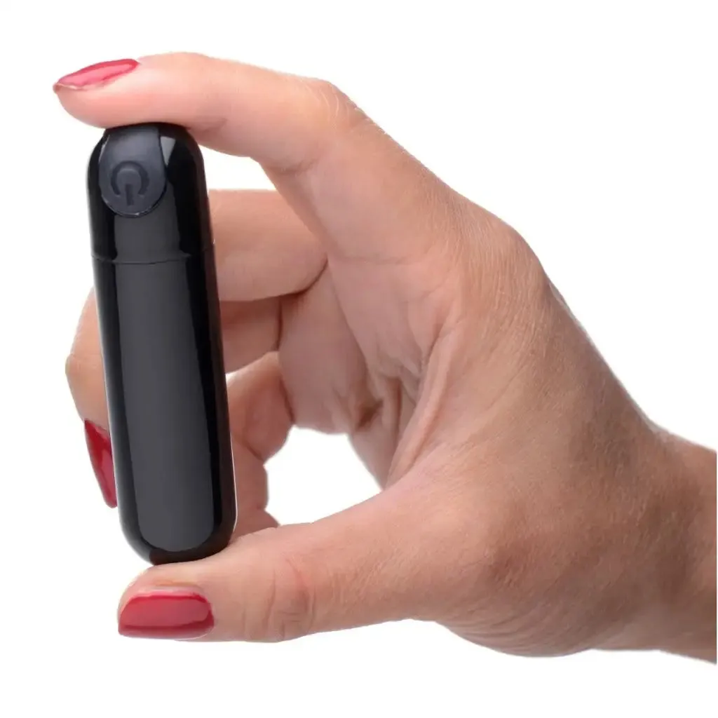 BANG! 10x Rechargeable Vibrating Metallic Bullet