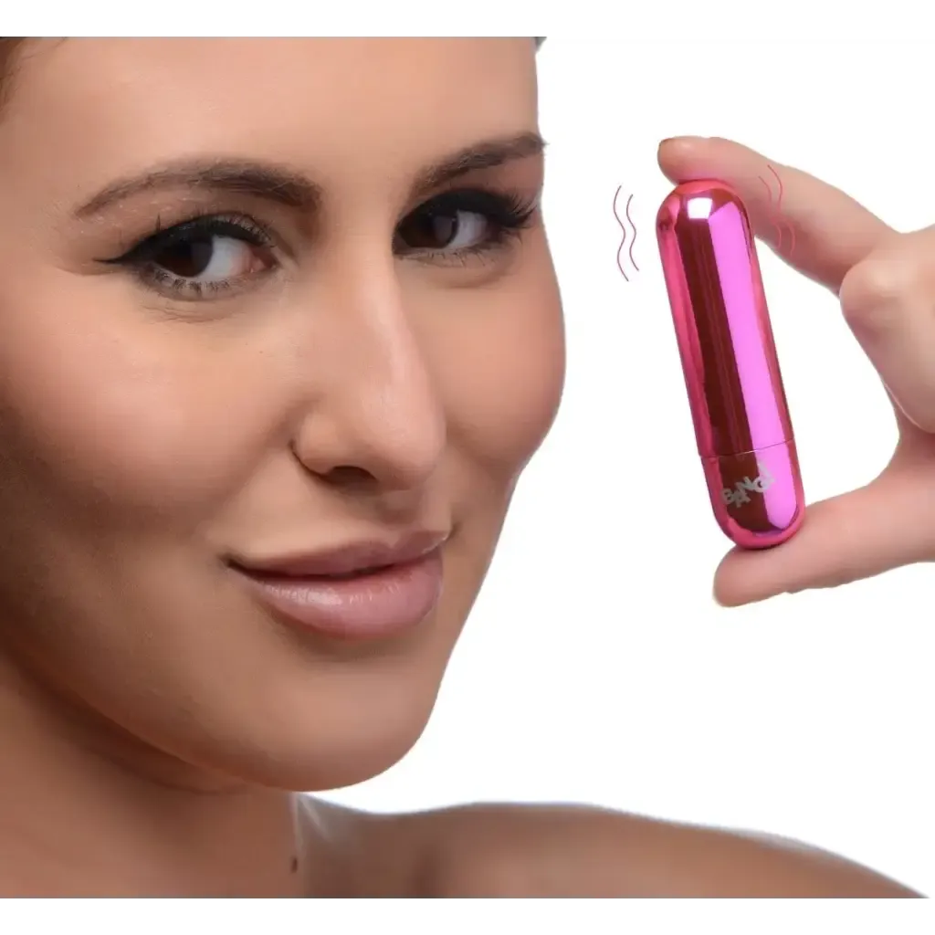 BANG! 10x Rechargeable Vibrating Metallic Bullet