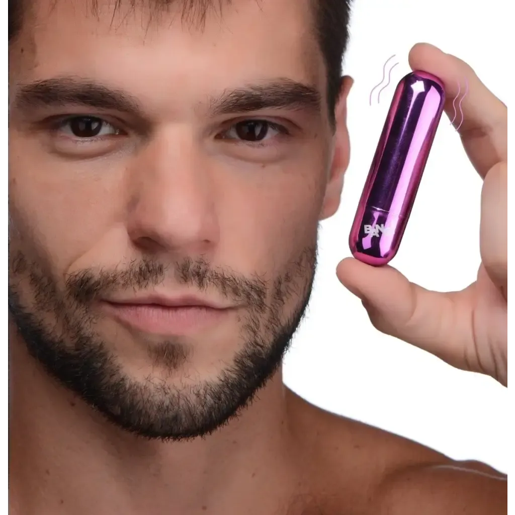 BANG! 10x Rechargeable Vibrating Metallic Bullet