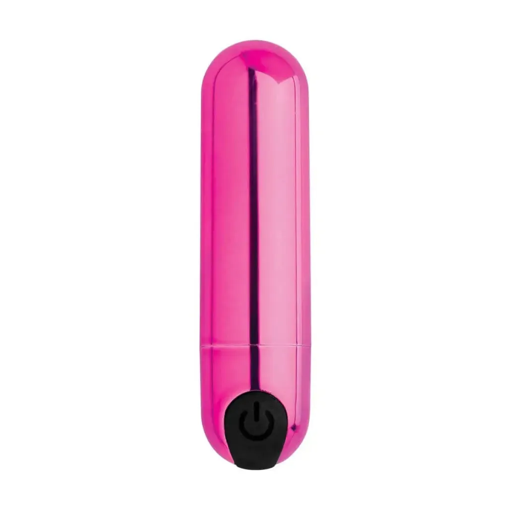 BANG! 10x Rechargeable Vibrating Metallic Bullet