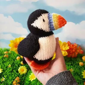 Barry the Puffin - Knitting Kit