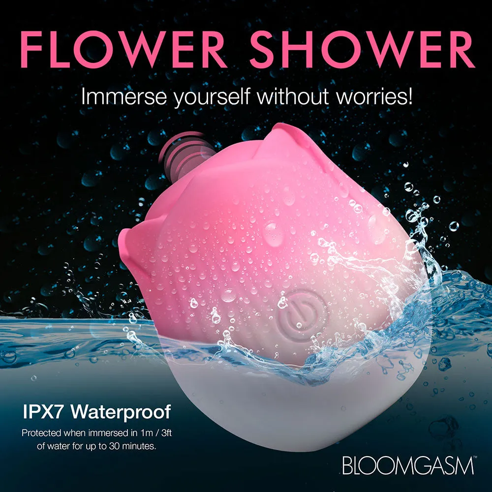 Bloomgasm Pulsing Petals Throbbing Rose Stimulator Pink