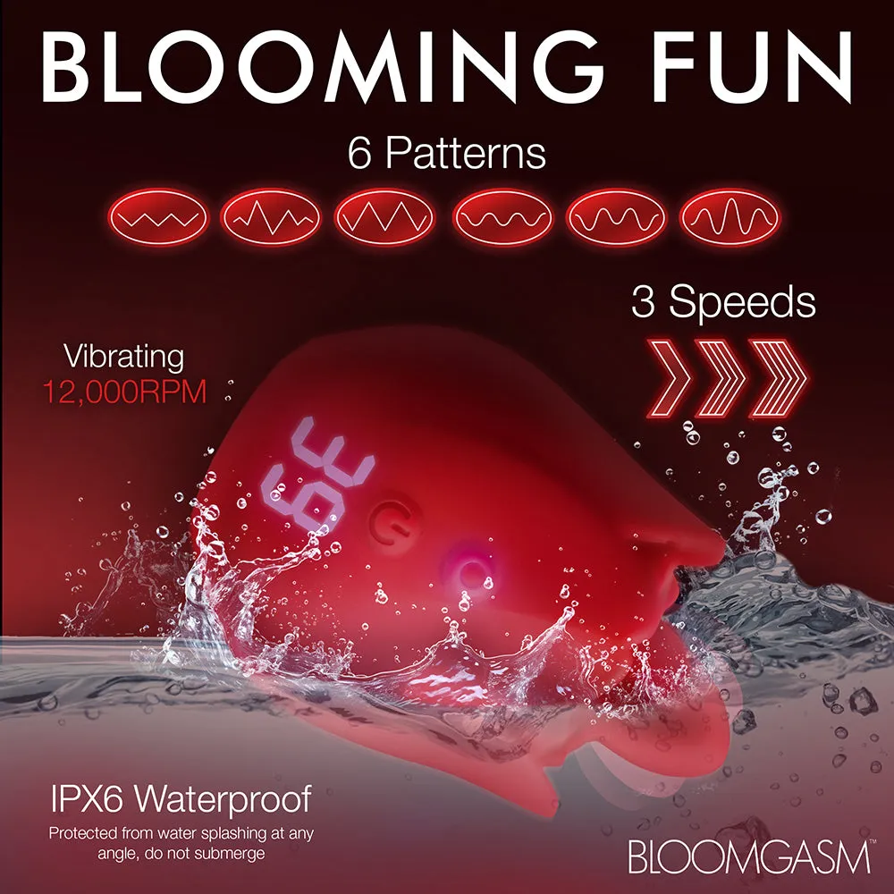 Bloomgasm Rose Kisser Licking & Vibrating Digital Clitoral Stimulator