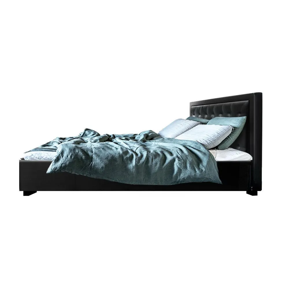 Bronte Storage Queen Bed Frame Black