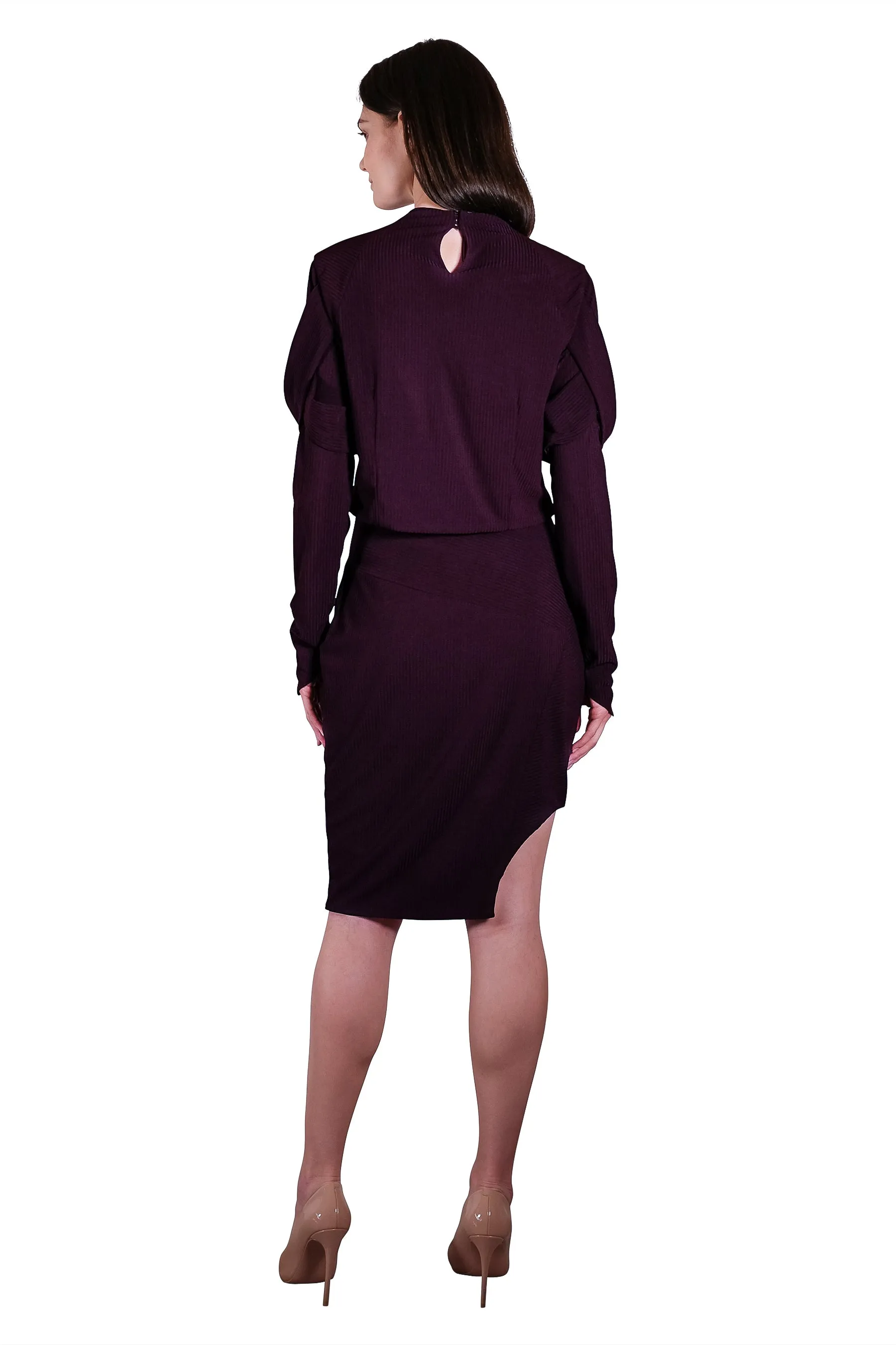 Calypso Rib Knit Skirt
