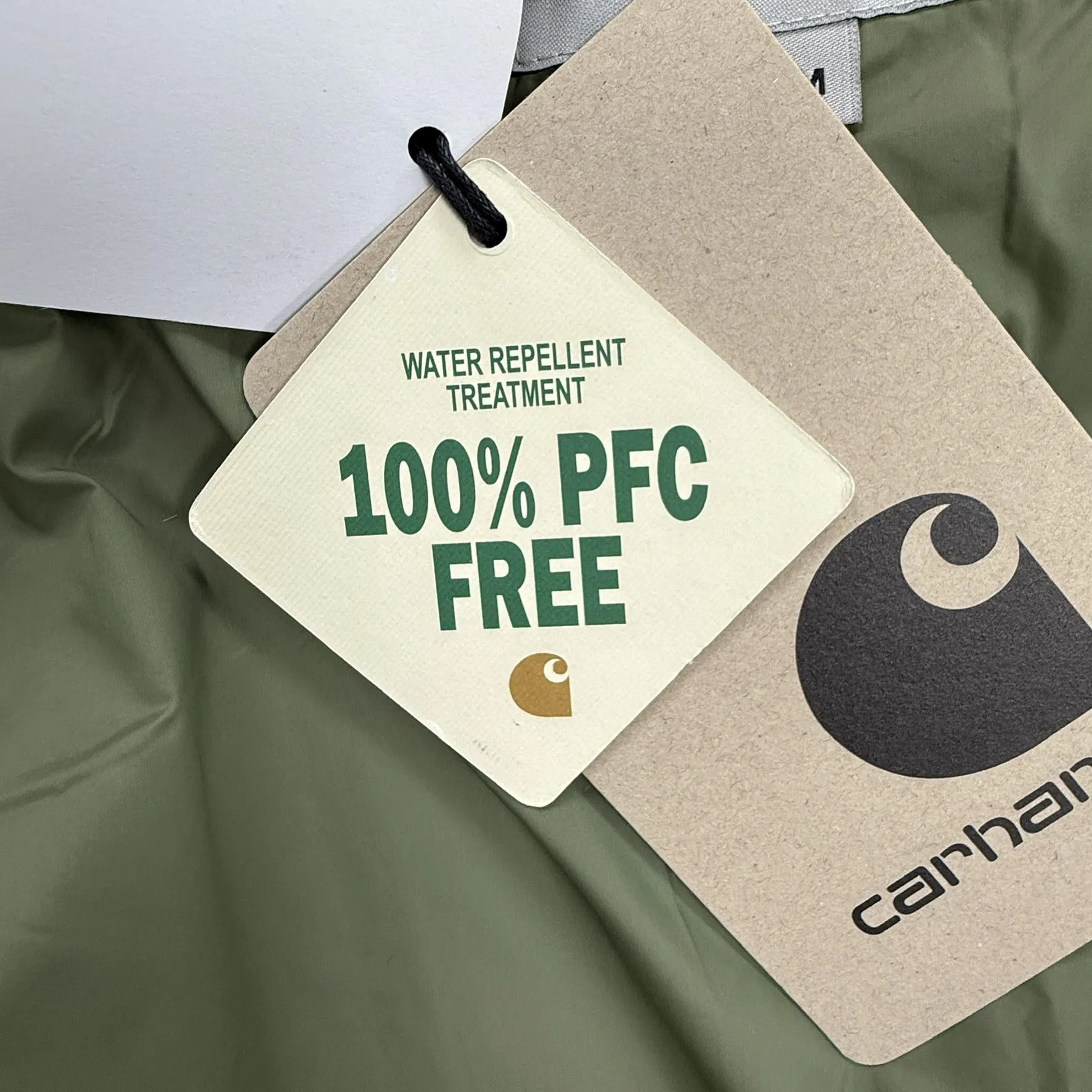 Carhartt WIP Mens Doville Water Repellent Puffer Jacket Teal
