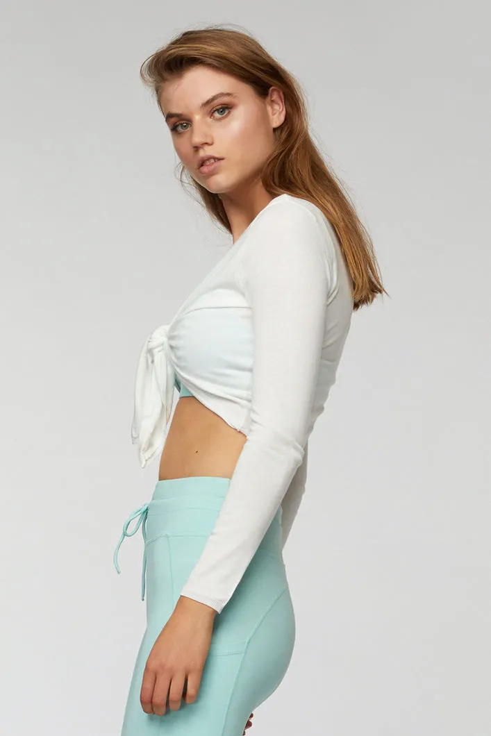 Cocoon Tie Front Top
