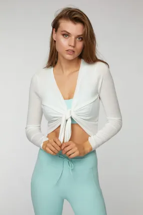 Cocoon Tie Front Top