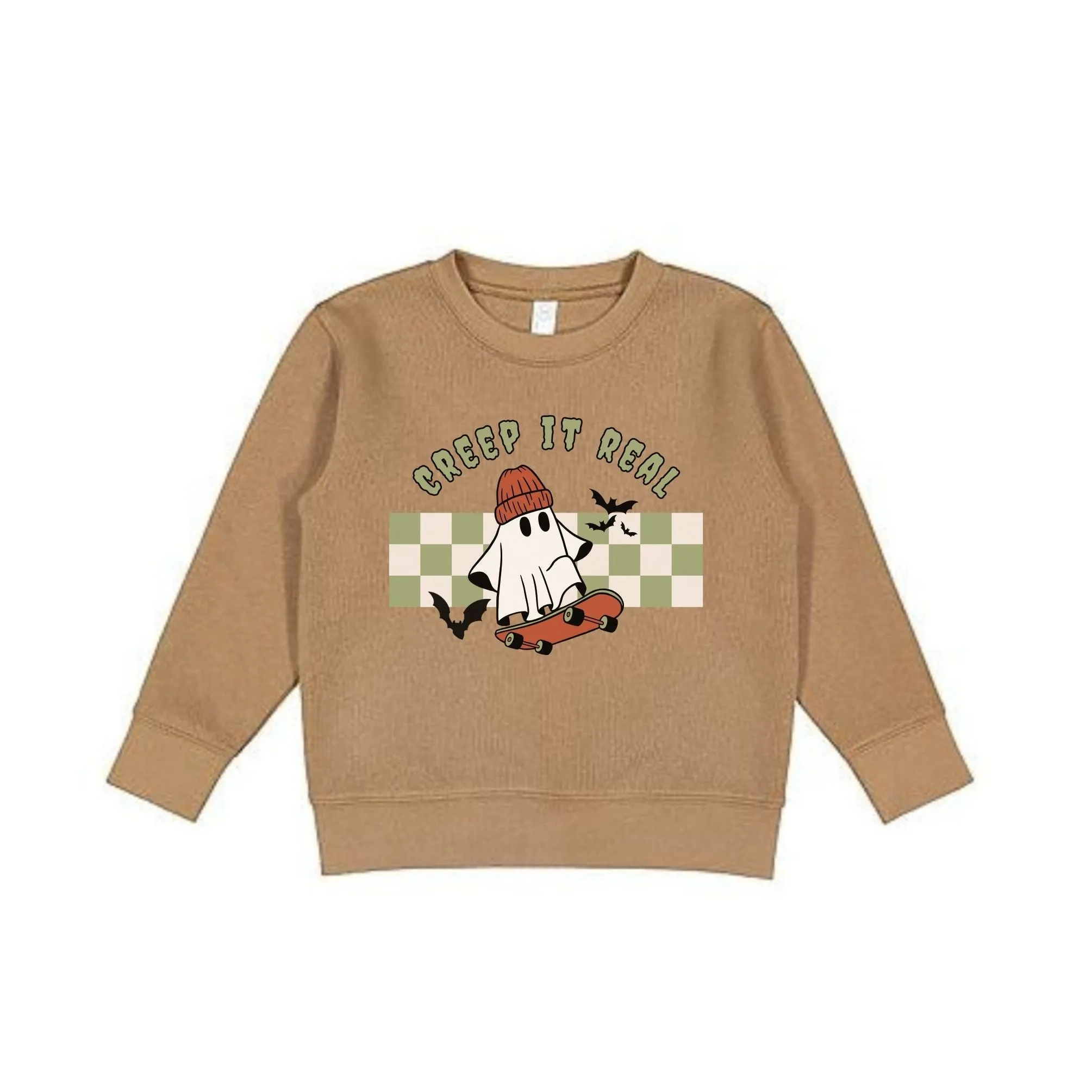 Creep It Real Toddler Crewneck Sweatshirt