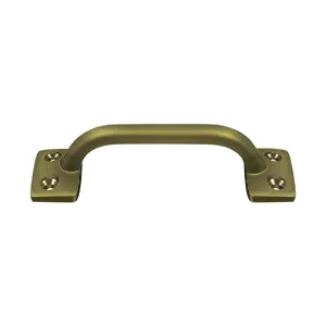 Deltana WP026, Window/Utility Pull, 4" Overall, Solid Brass