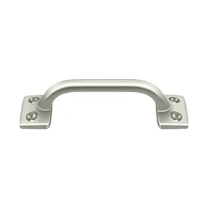 Deltana WP026, Window/Utility Pull, 4" Overall, Solid Brass