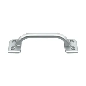 Deltana WP026, Window/Utility Pull, 4" Overall, Solid Brass