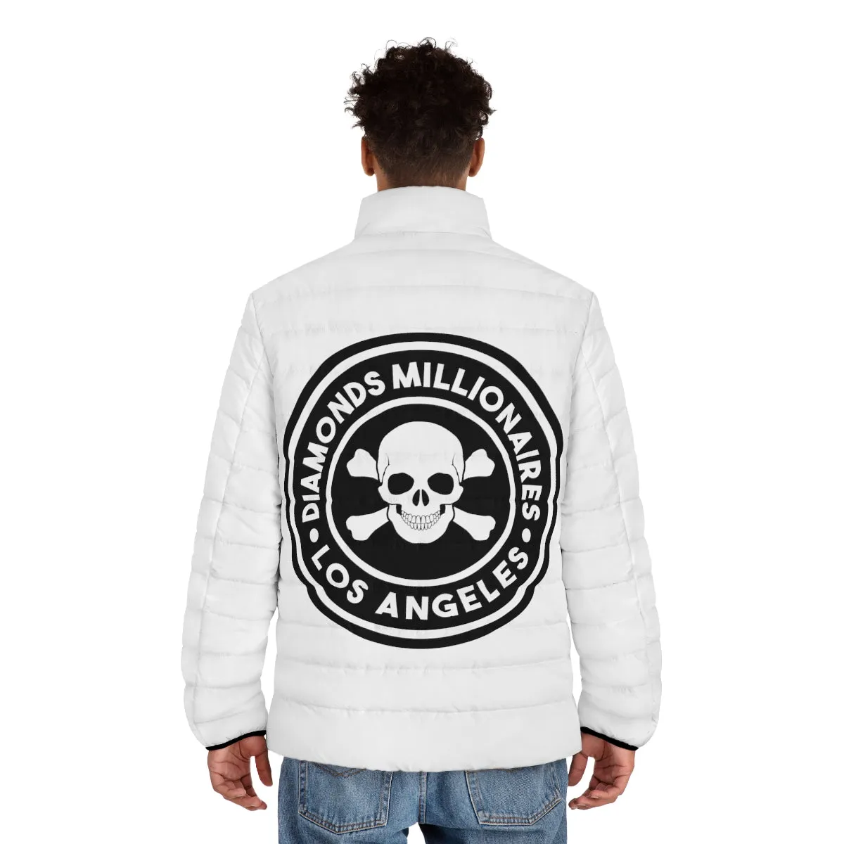 DIAMONDS & MILLIONAIRES  Men's Puffer Jacket