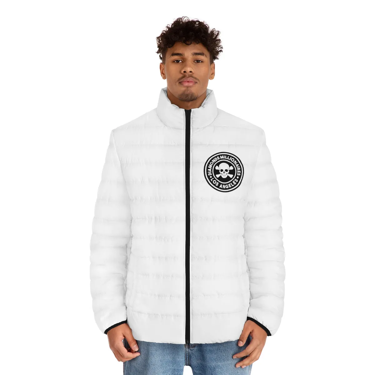 DIAMONDS & MILLIONAIRES  Men's Puffer Jacket