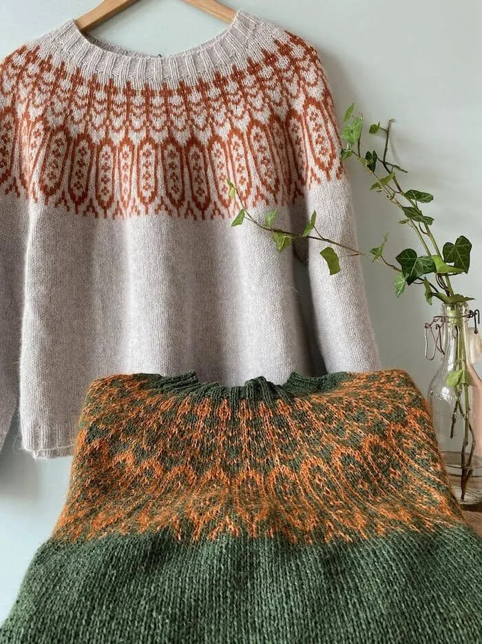Gerdur Icelandic Sweater by Önling, knitting pattern