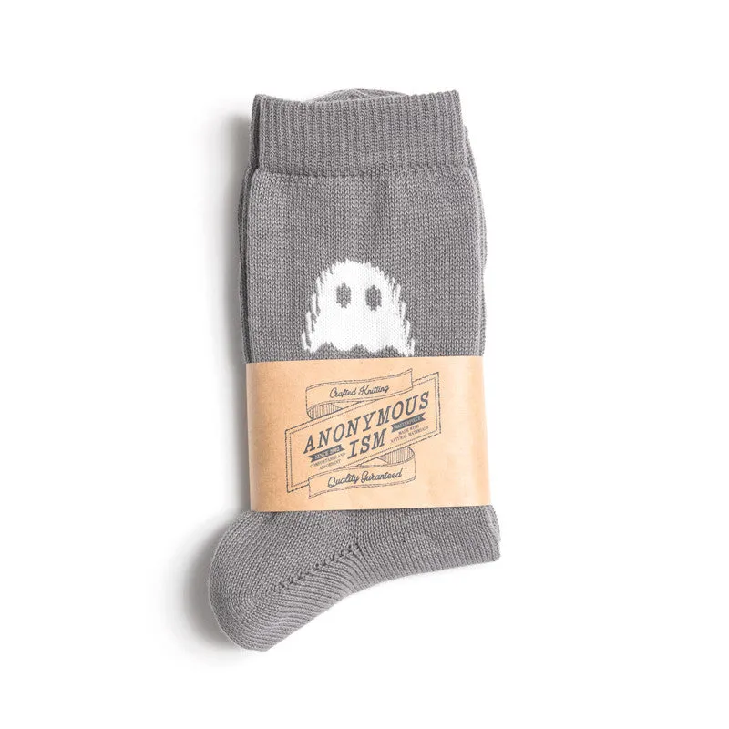 Ghostly Logo Socks - Grey - International