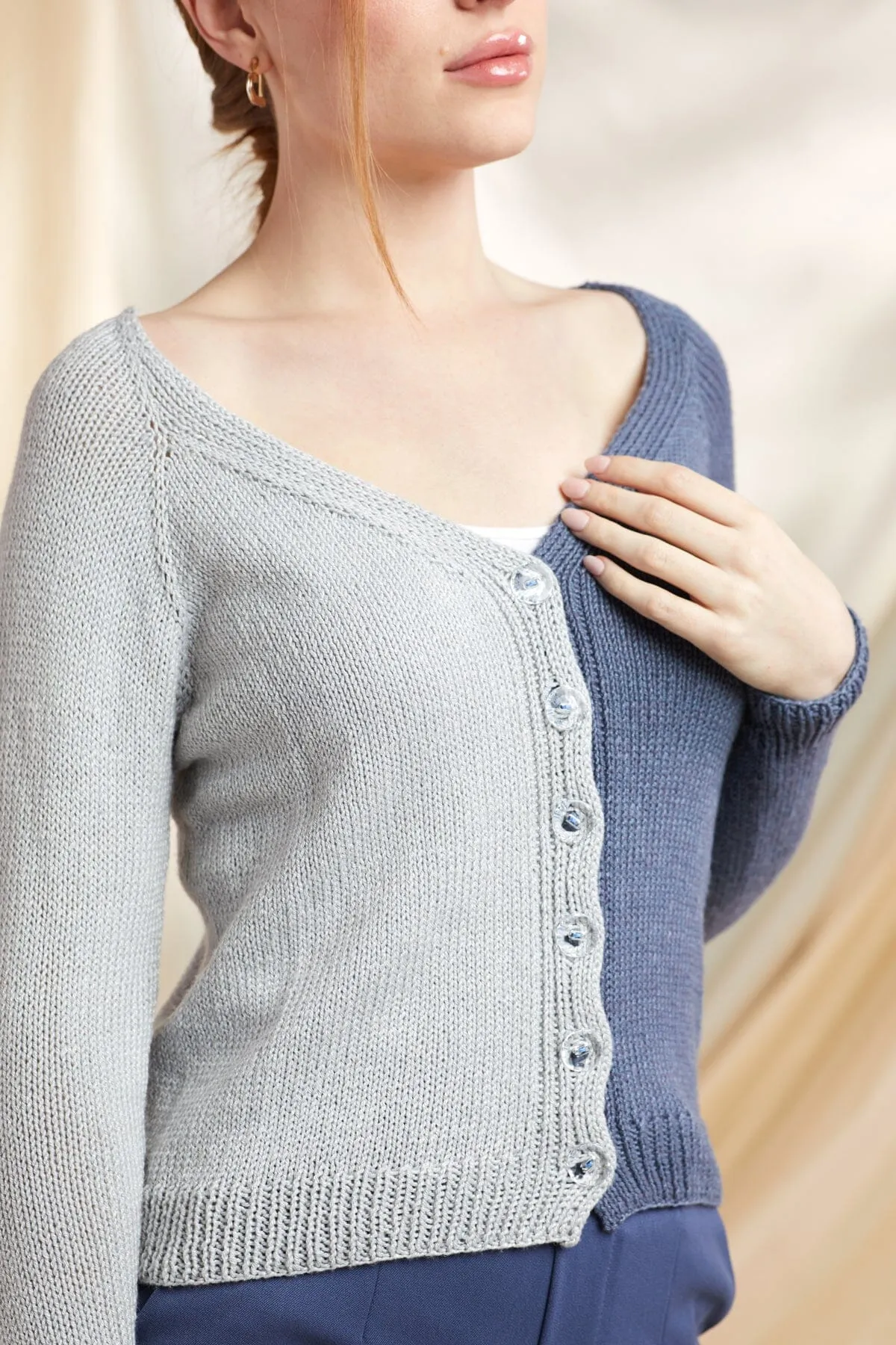 Half and Half Cardigan