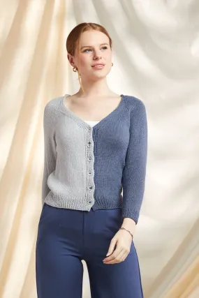 Half and Half Cardigan