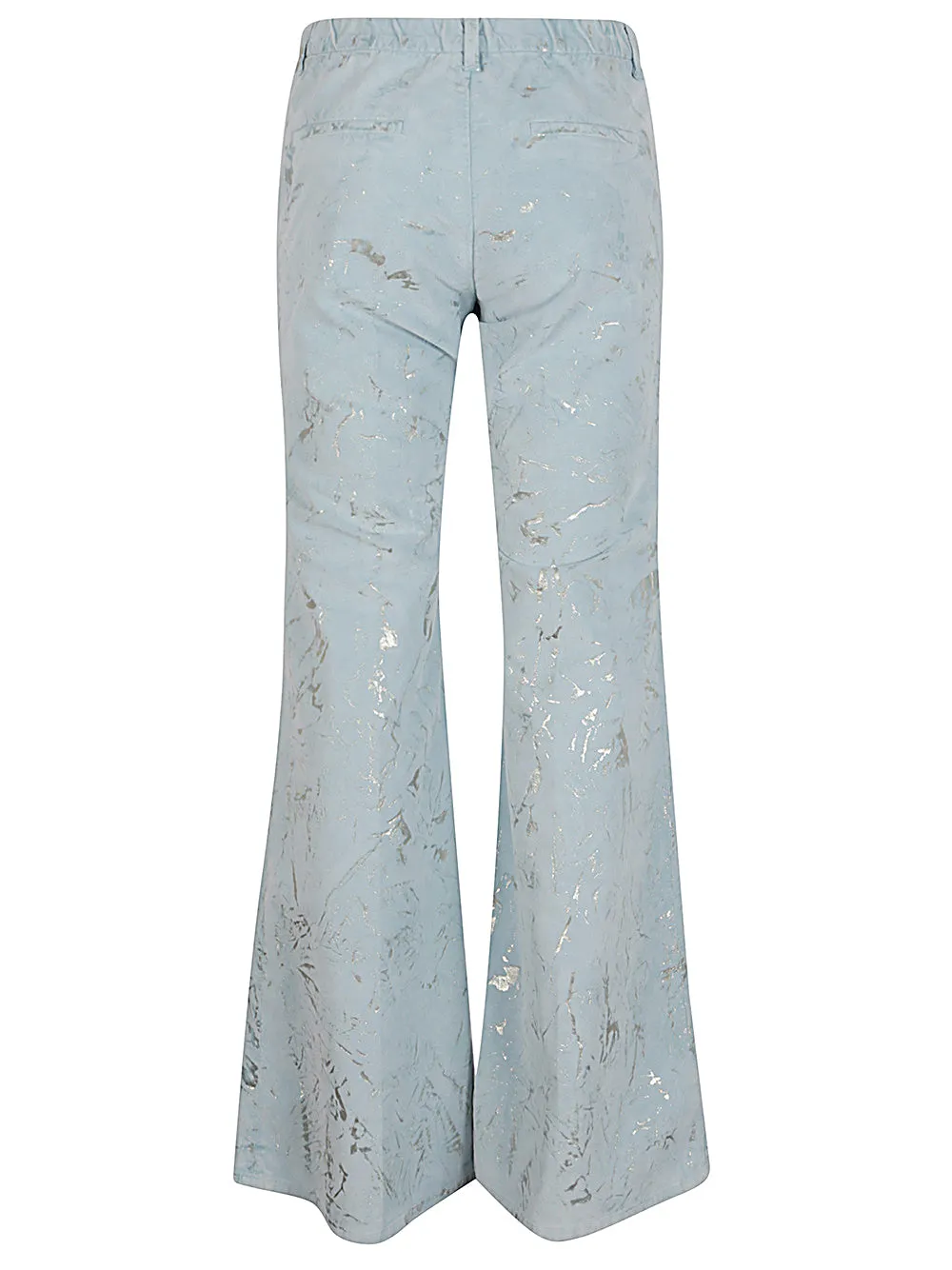 I love my pants Trousers Clear Blue