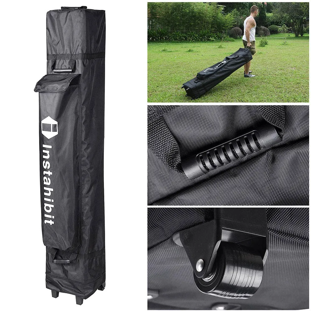 InstaHibit Waterproof Pop Up Canopy 10x10 Comml. Instant Canopy CPAI-84