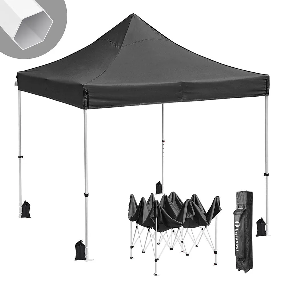 InstaHibit Waterproof Pop Up Canopy 10x10 Comml. Instant Canopy CPAI-84