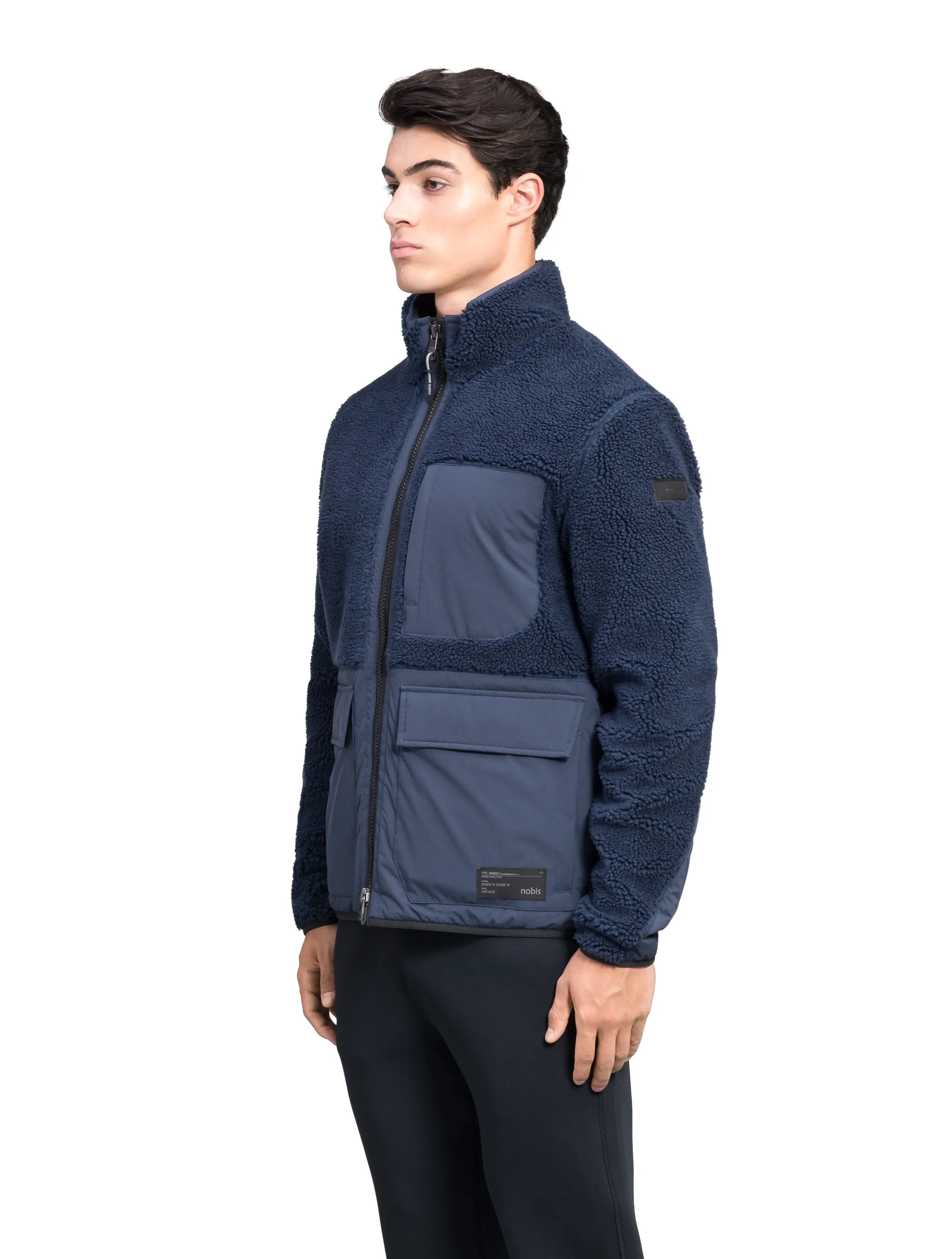Kepler Men's Berber Zip Front Sweater