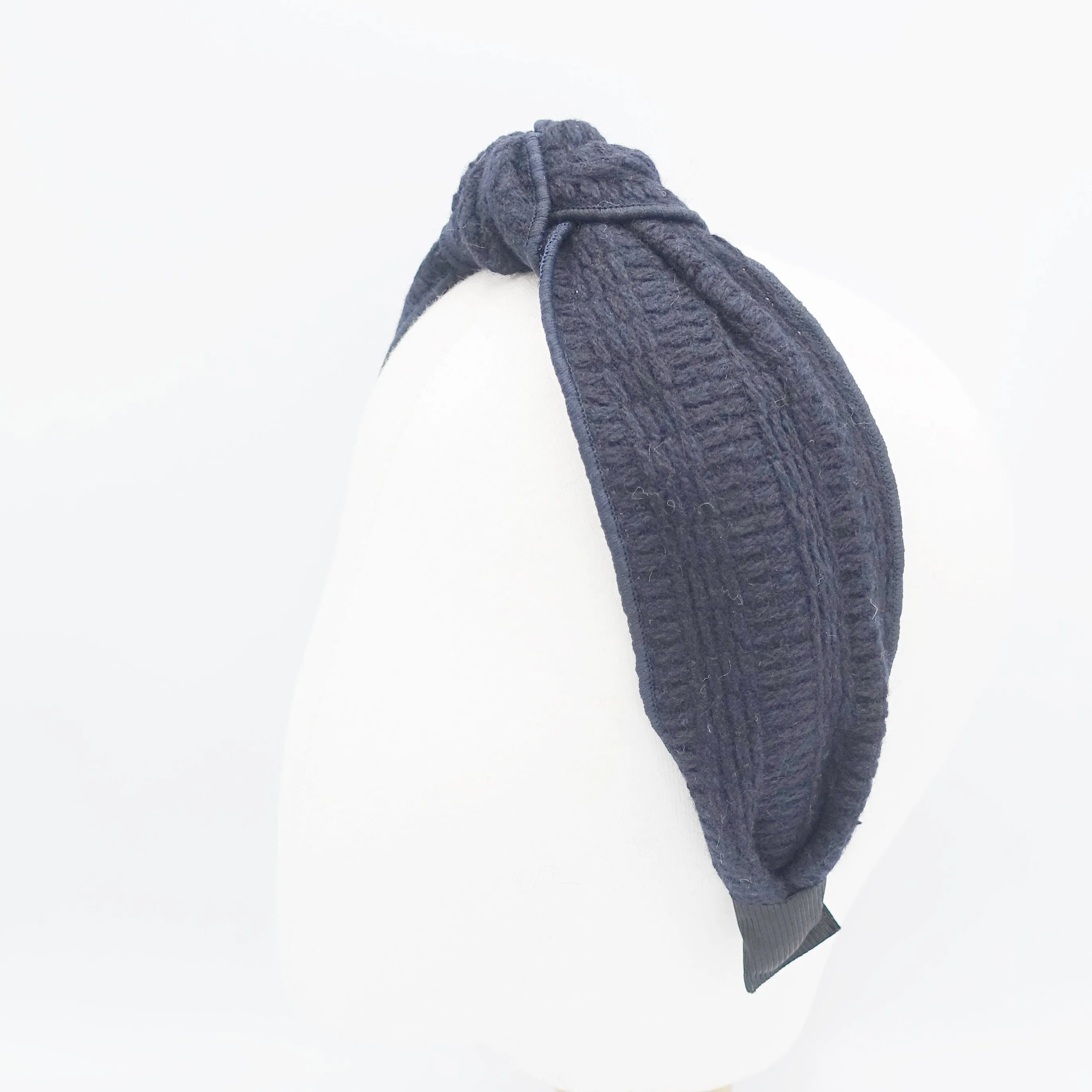 knit top knot headband