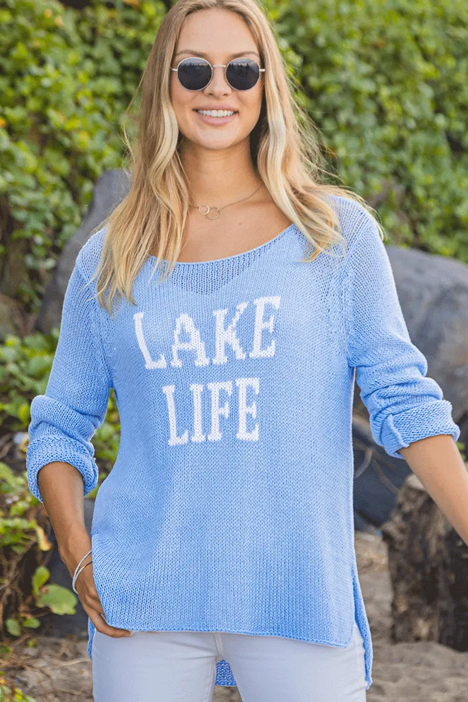 Lake Life Crew Neck Sweater