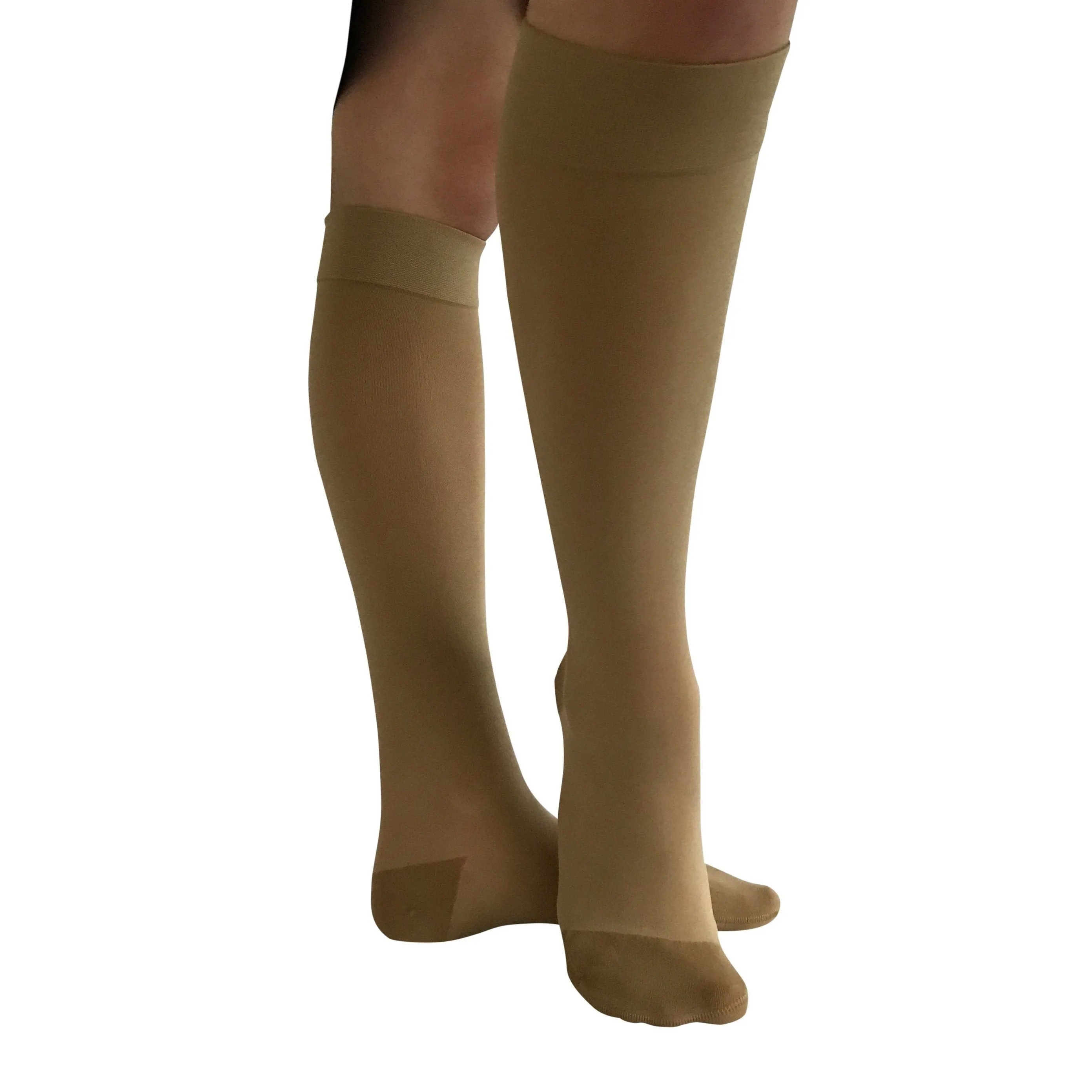 Levaire Sheer Knee-High Compression Stockings, 20-30 mmHg