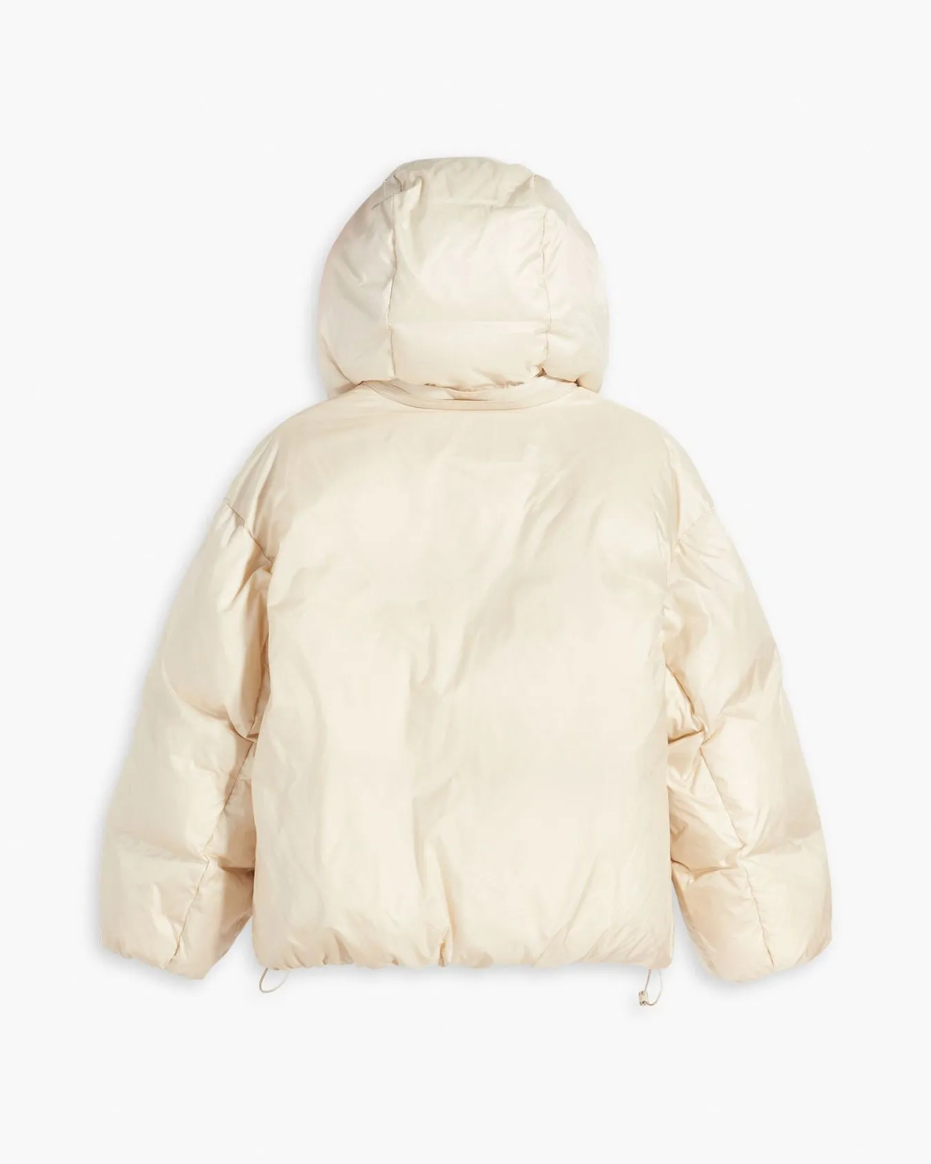 Levi's® Womens Pillow Bubble Shorty Puffer Jacket - Almond Milk