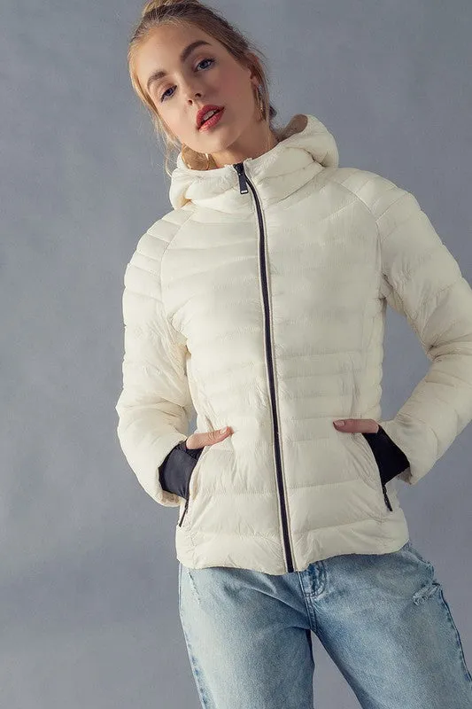 Lightweight & Warm Foldable Puffer Jacket