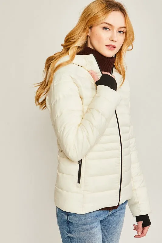 Lightweight & Warm Foldable Puffer Jacket