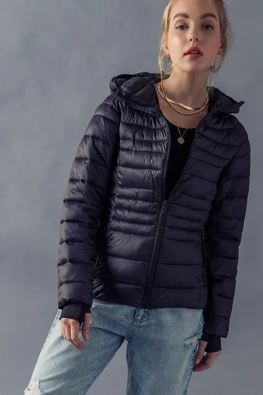 Lightweight & Warm Foldable Puffer Jacket