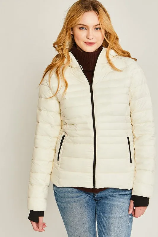 Lightweight & Warm Foldable Puffer Jacket