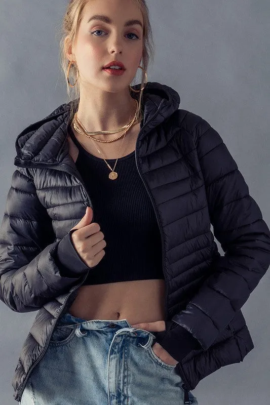 Lightweight & Warm Foldable Puffer Jacket