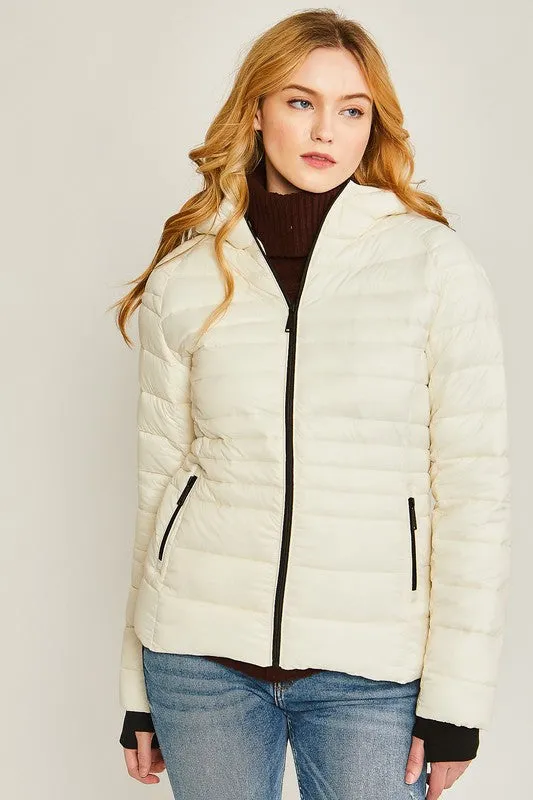 Lightweight & Warm Foldable Puffer Jacket