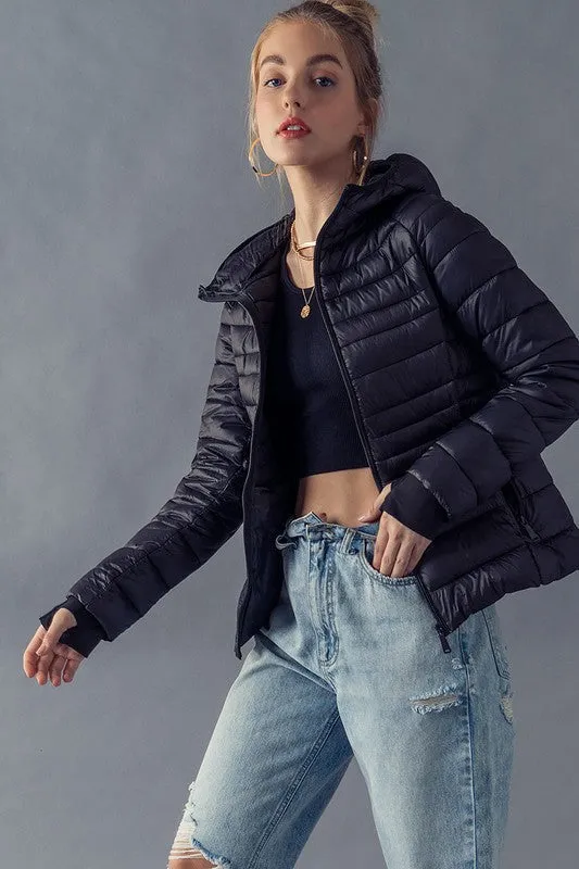 Lightweight & Warm Foldable Puffer Jacket