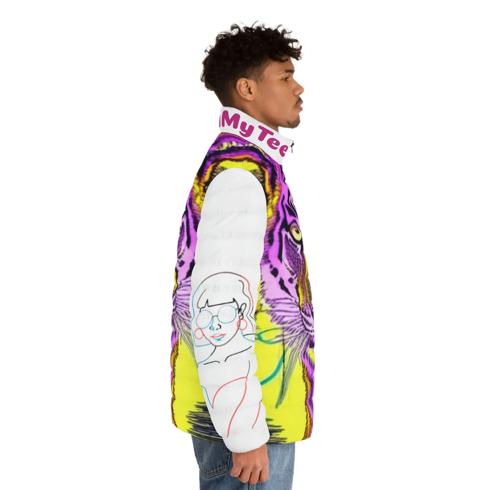 Men's Puffer Jacket (AOP)