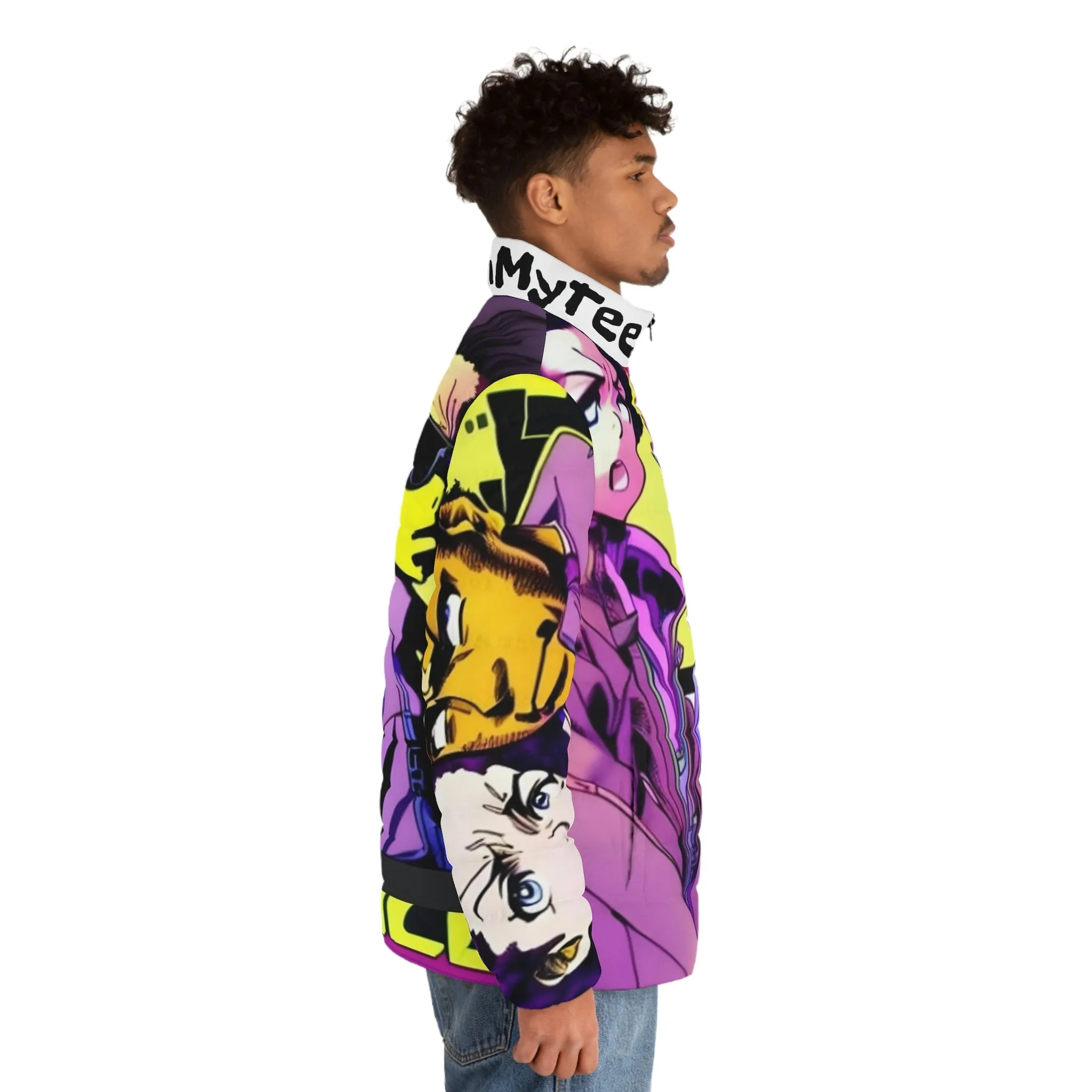 Men's Puffer Jacket (AOP)