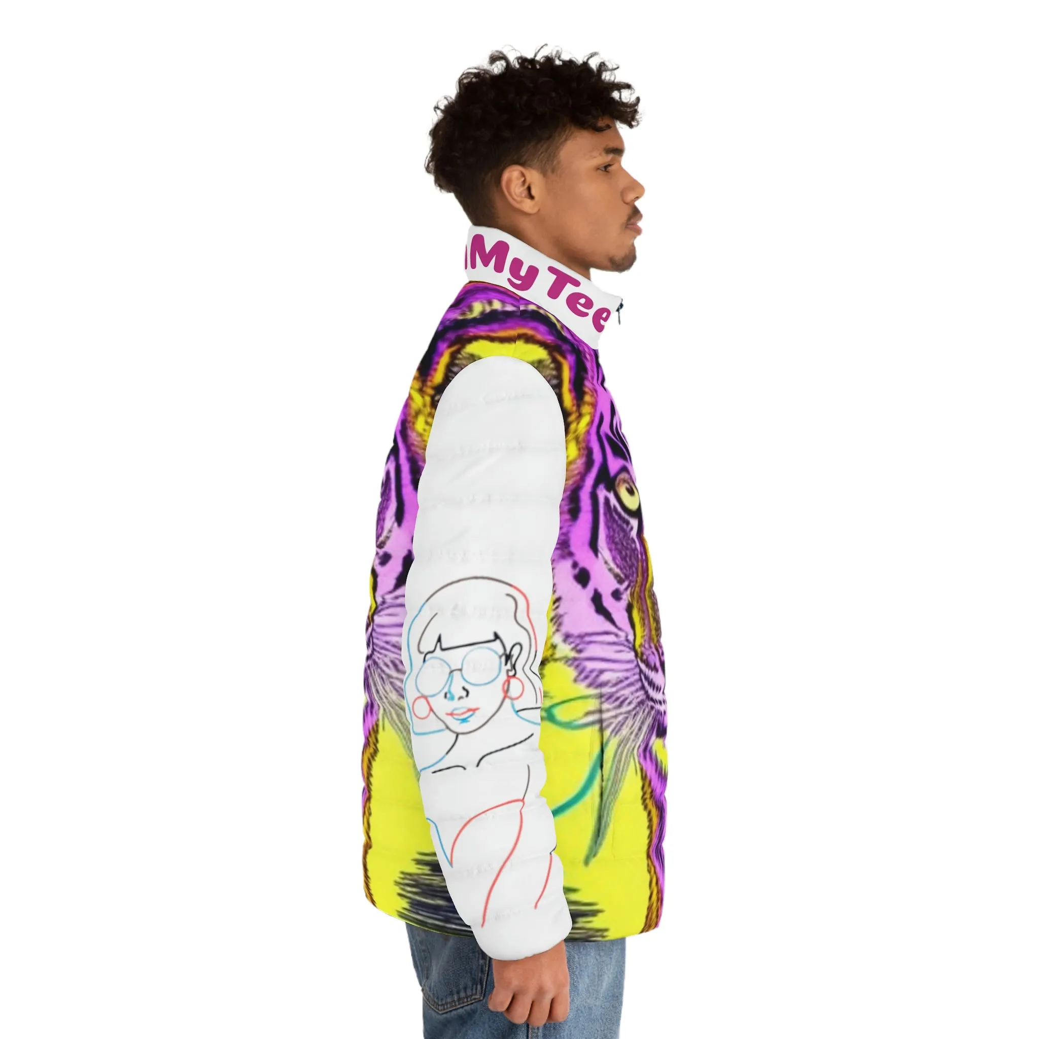 Men's Puffer Jacket (AOP)